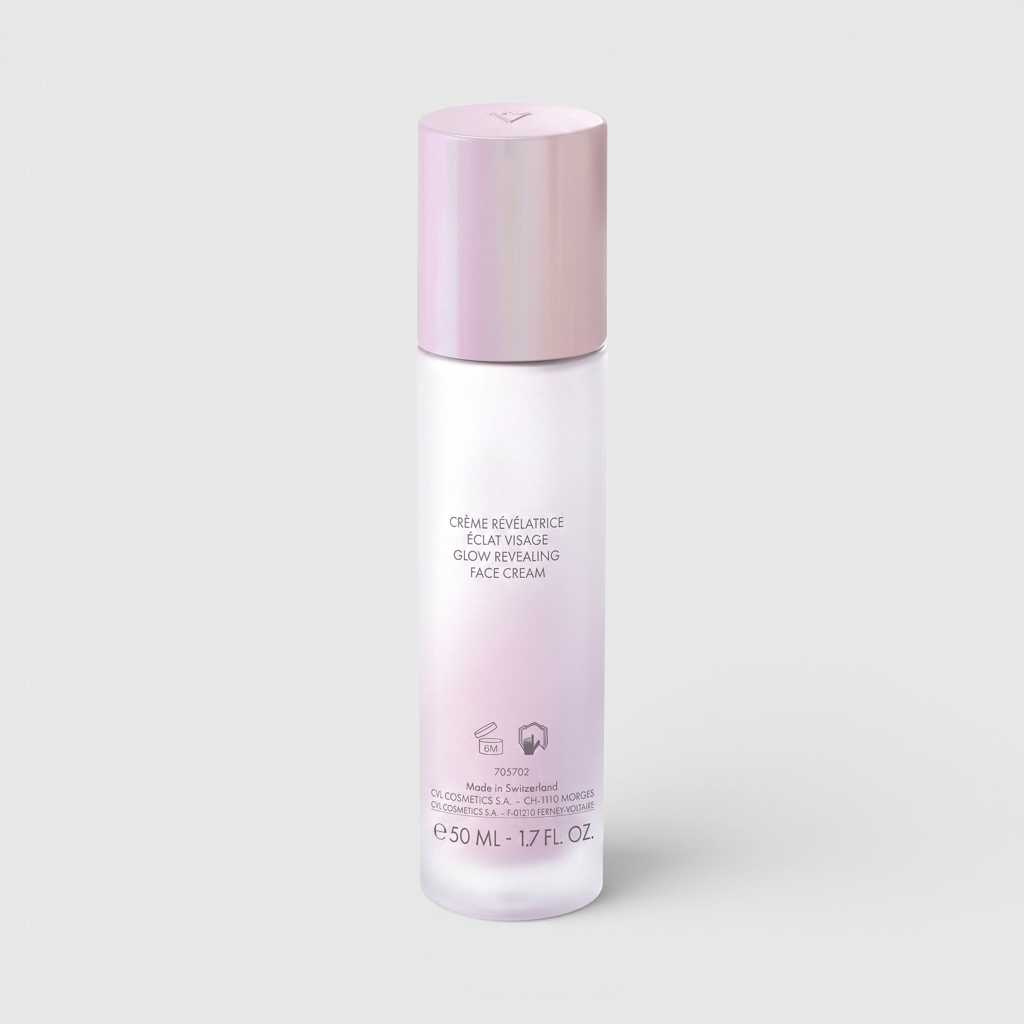 Shop Rescue Spa LumiCream glow-revealing face cream in a 50ml frosted bottle with a soft pink cap.