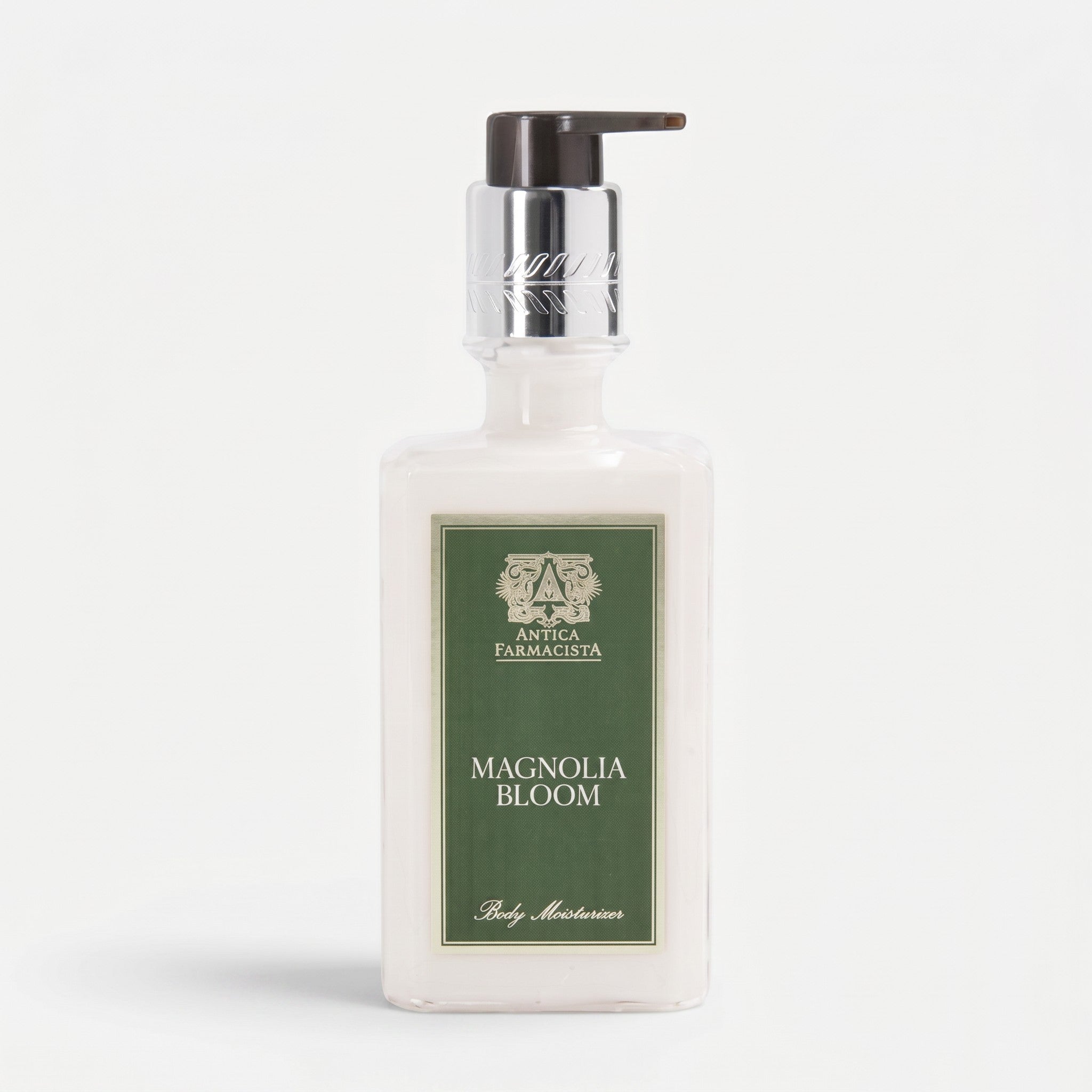 Shop Rescue Spa Magnolia Bloom hand and body moisturizer in a clear pump bottle with a green label