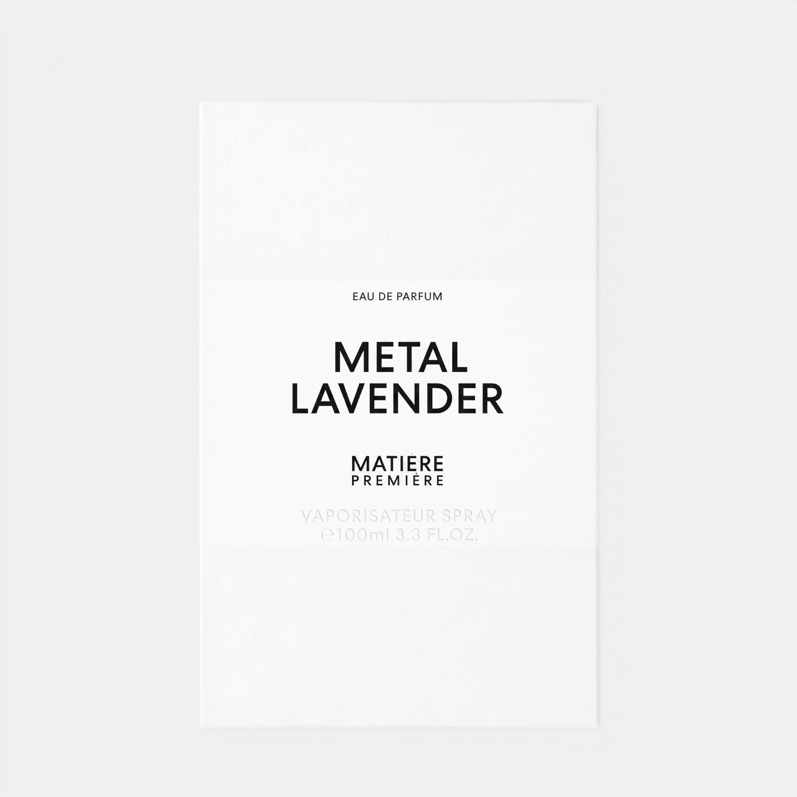 Shop Rescue Spa Metal Lavender eau de parfum 100ml white rectangular fragrance box