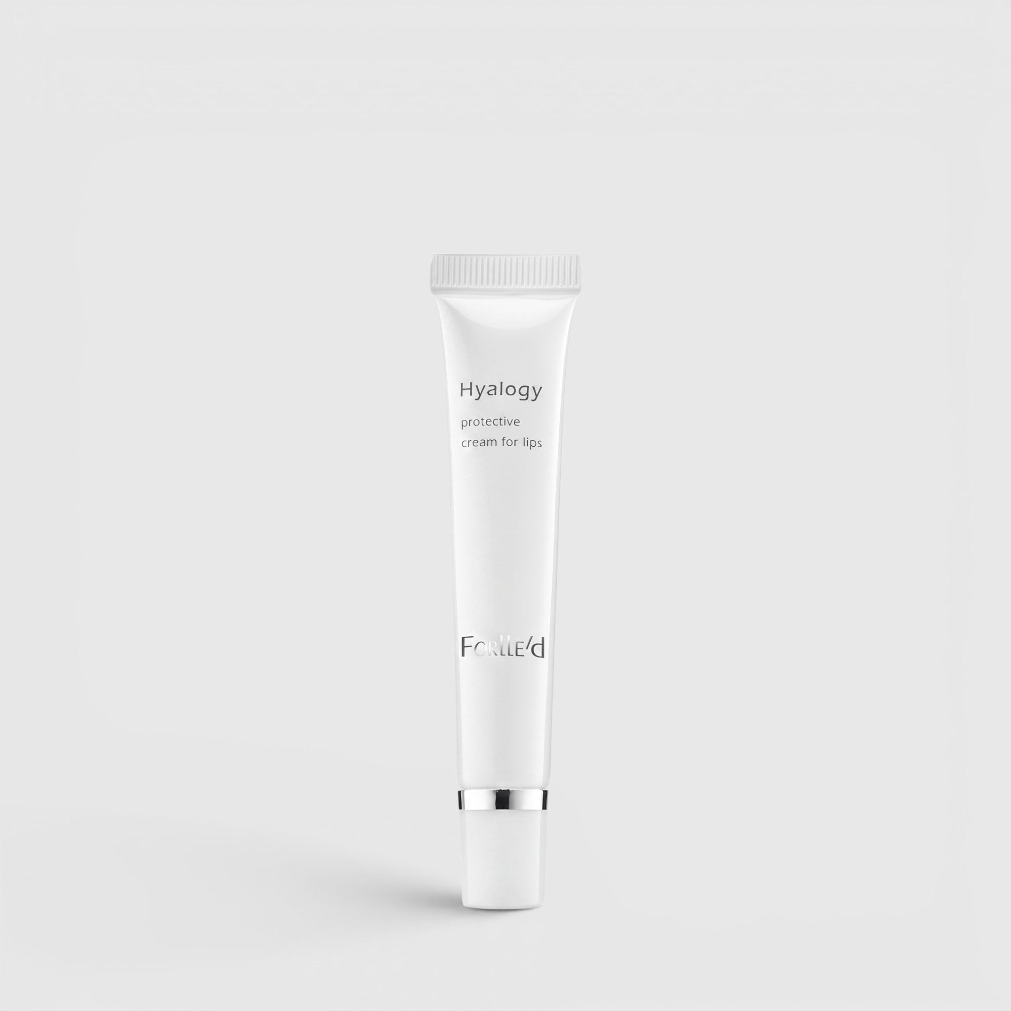 Shop Rescue Spa Hyalogy protective cream for lips in a white 9g squeeze tube for post-filler care and hydration.