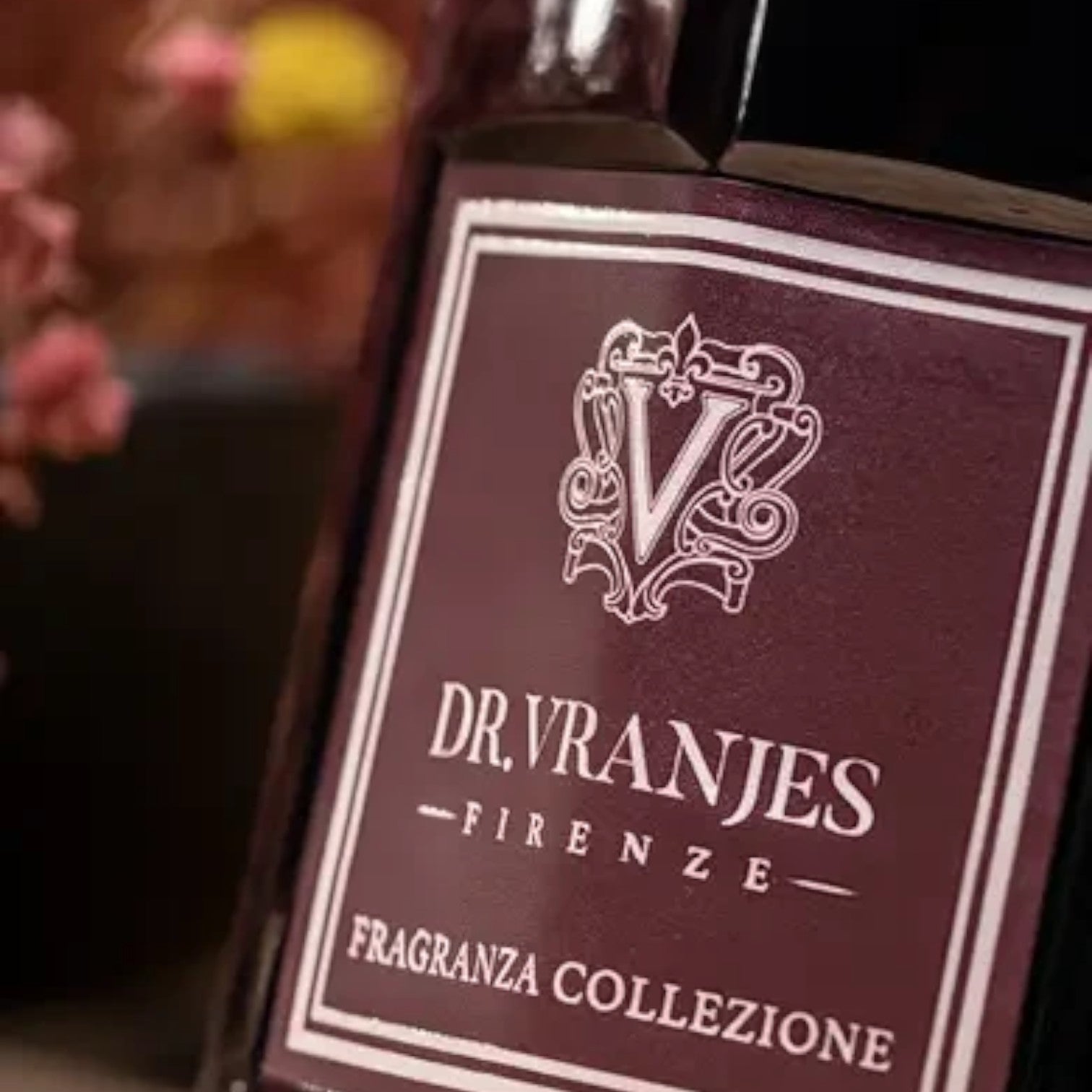 Shop Rescue Spa Rosso Nobile room spray bottle with deep red label and elegant Dr. Vranjes Firenze branding