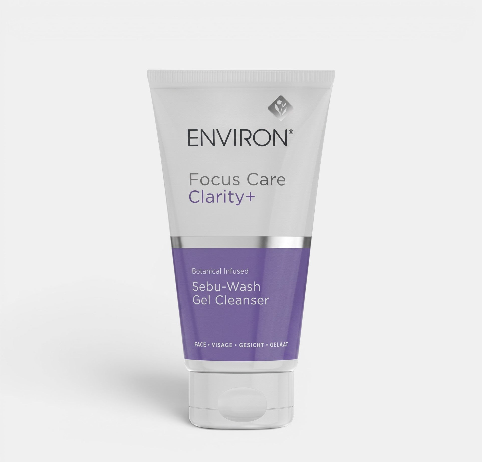 Shop Rescue Spa Environ Sebu-Wash Gel Cleanser in a white and purple tube for oily and acne-prone skin.