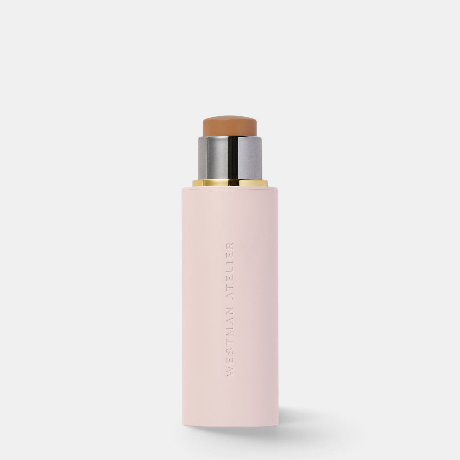 Shop Rescue Spa Westman Atelier Vital Skin Foundation Stick in a pale pink twist-up tube with a cream formula.