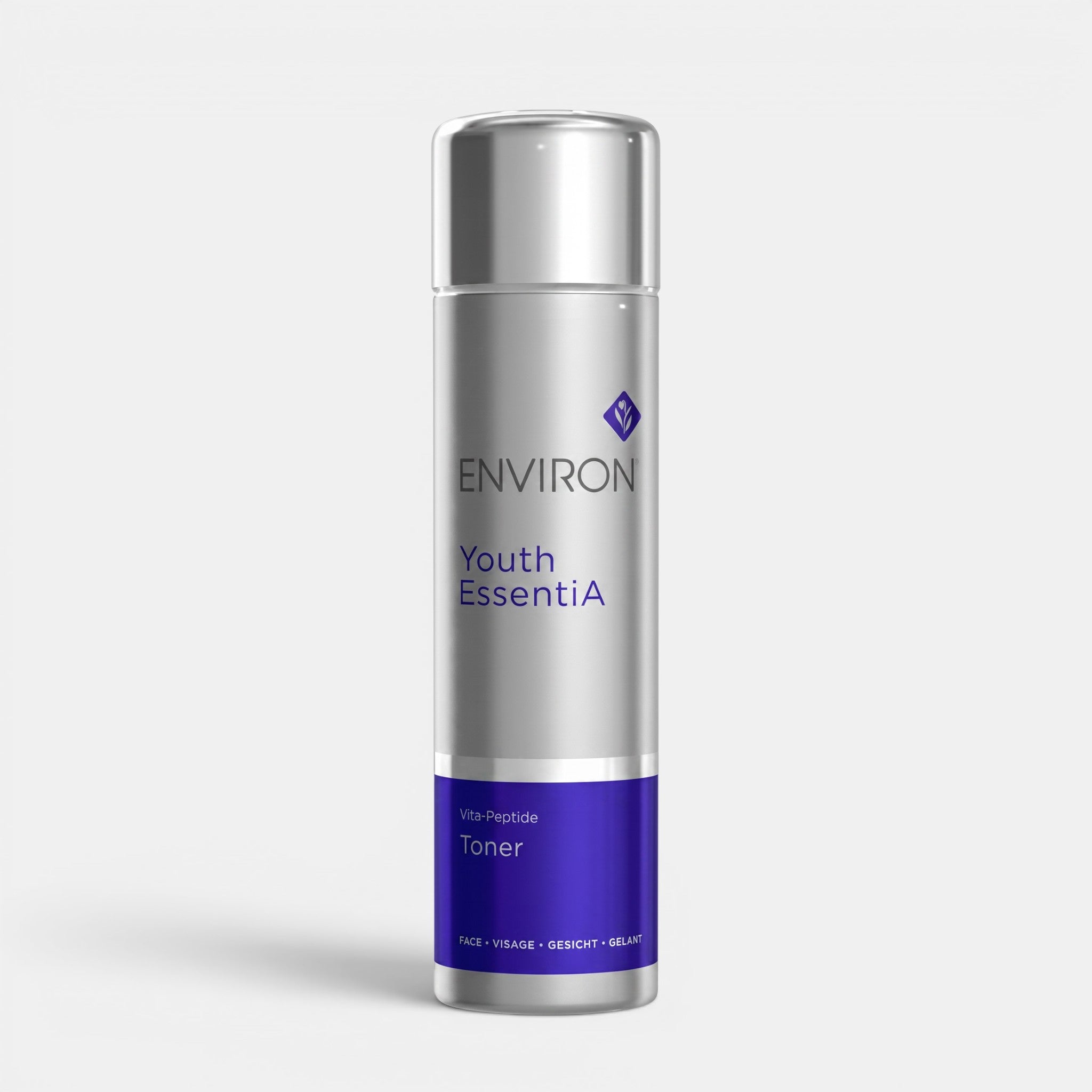 Shop Rescue Spa Environ Youth EssentiA Vita-Peptide Toner in a silver and blue bottle for a radiant complexion.