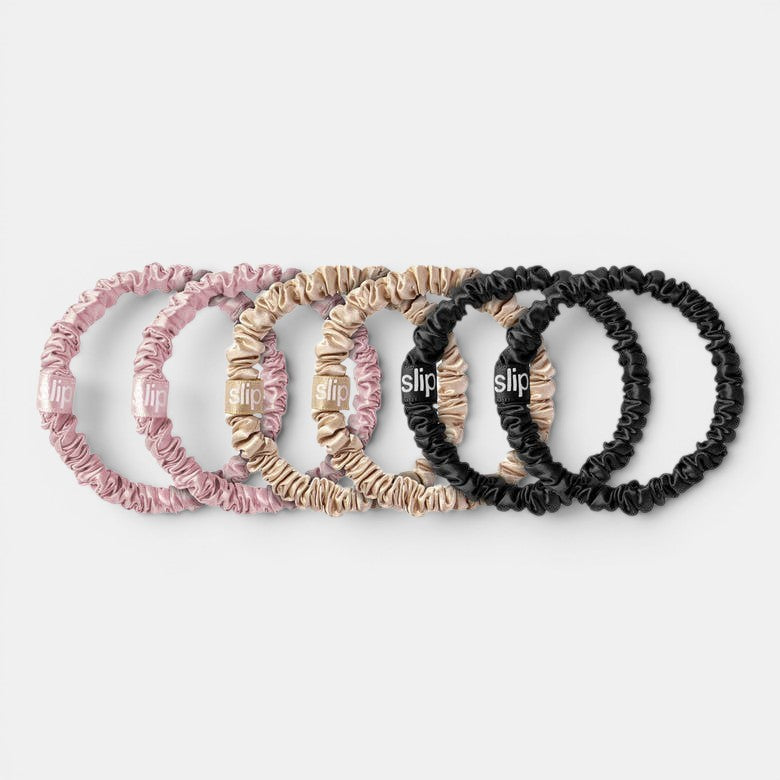 MULTI SKINNY SCRUNCHIES