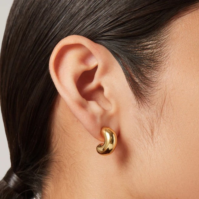 Tome Hoops Small Earrings Gold