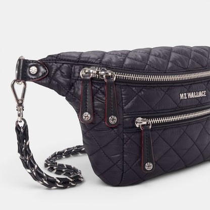 Small Crosby Crossbody Sling- Black