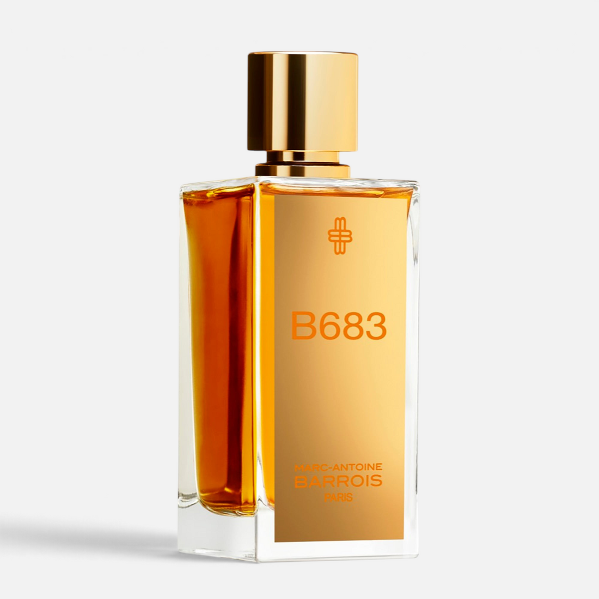 Shop Rescue Spa MARC-ANTOINE BARROIS B683 Eau de Parfum in a clear glass bottle with a gold label and cap
