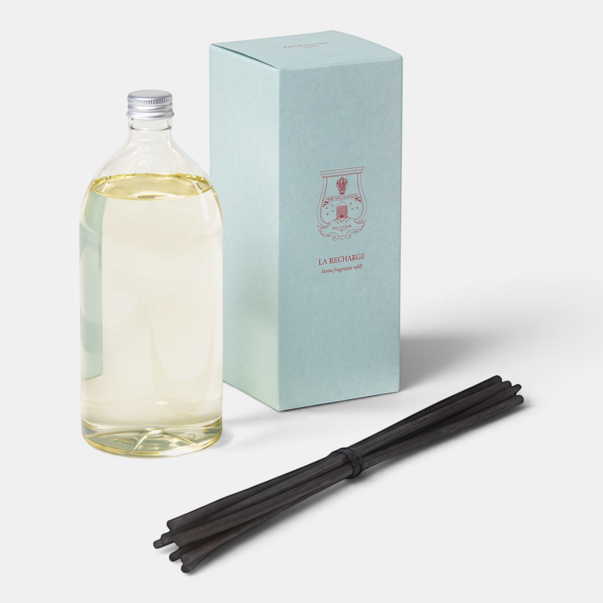 Shop Rescue Spa Trudon Figuerie home fragrance refill bottle with black reeds and light blue box