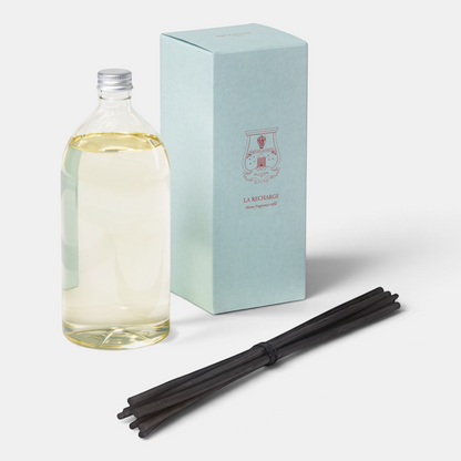 Shop Rescue Spa Trudon Figuerie home fragrance refill bottle with black reeds and light blue box