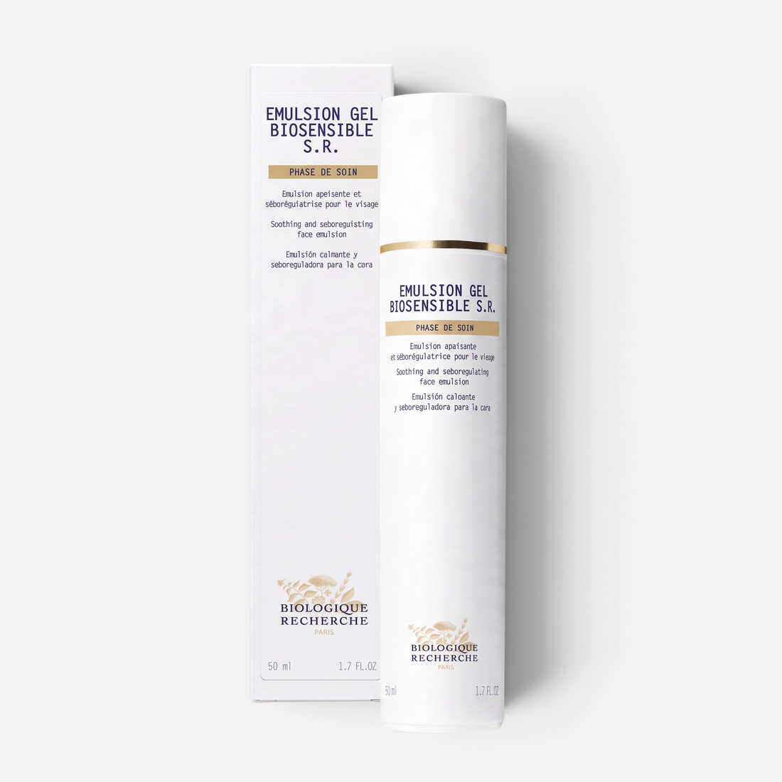 Shop Rescue Spa Biologique Recherche Emulsion Gel Biosensible S.R. soothing and sebum-regulating face moisturizer
