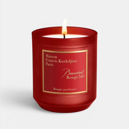Baccarat Rouge 540 Candle - Red Glass