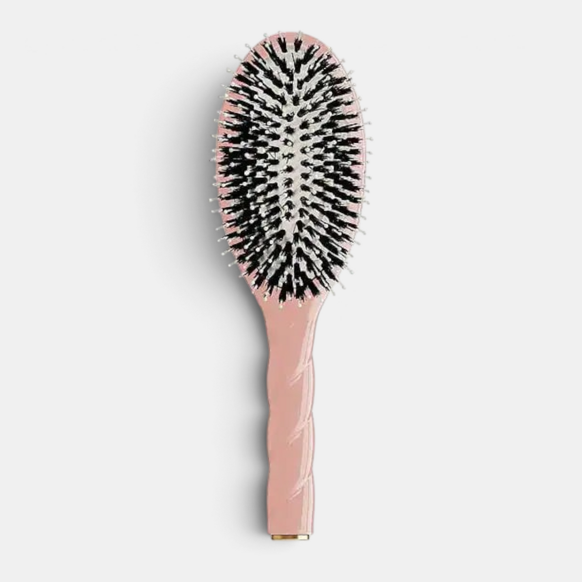 Shop Rescue Spa N.03 large essential soft hair brush in dusty pink with boar bristles and nylon fibers