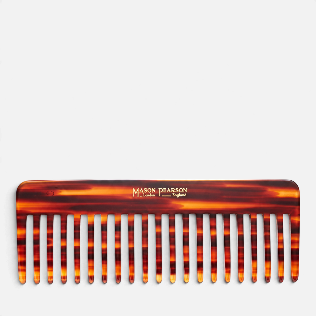 Shop Rescue Spa Rake Comb C7 with wide teeth in a classic tortoiseshell finish for thick or curly hair
