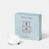Shop Rescue Spa Cire Trudon night-light candle in a glass holder next to a light blue box of four refills