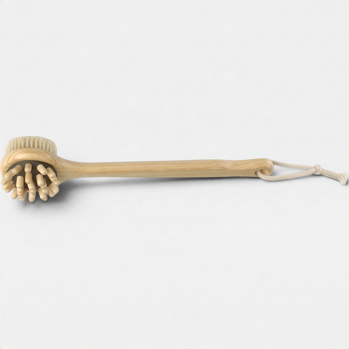 Cedar Bath brush and Massager