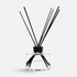 Shop Rescue Spa No.04 Bois de Balincourt home diffuser in a clear glass bottle with black reeds