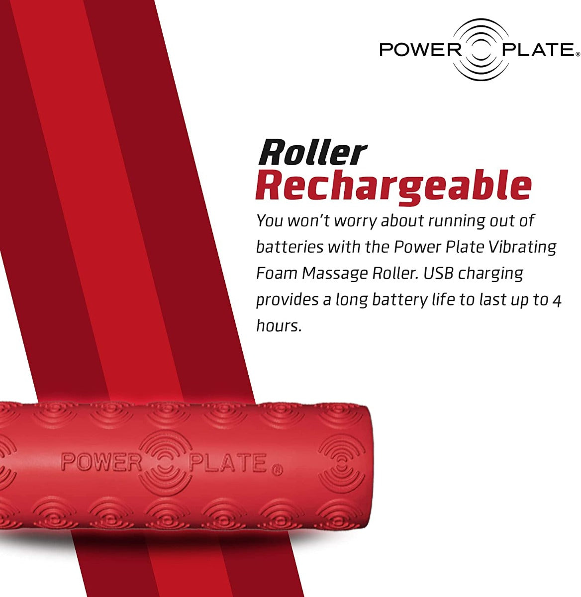 Power Plate Roller - Black
