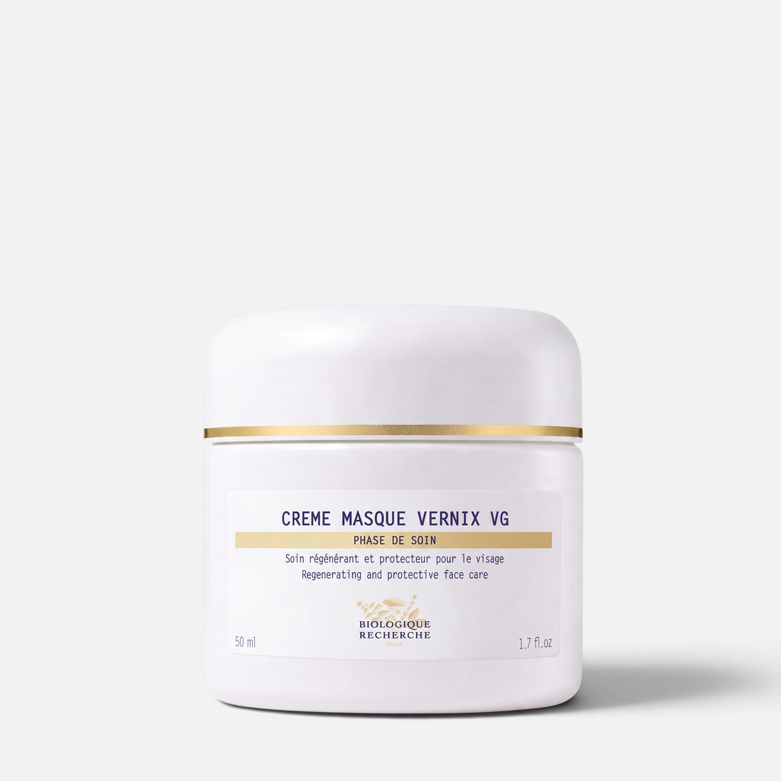 Shop Rescue Spa Creme Masque Vernix VG regenerating vegan face cream-mask in a white 50ml jar for dry sensitive skin