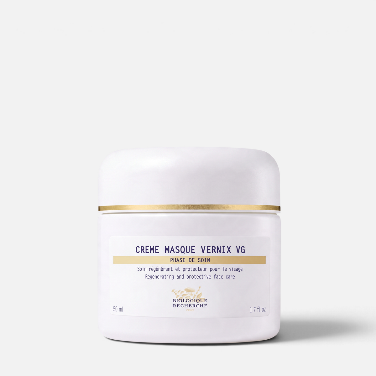 Shop Rescue Spa Creme Masque Vernix VG regenerating vegan face cream-mask in a white 50ml jar for dry sensitive skin