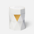 Shop Rescue Spa Biologique Recherche La Grande Crème in a white, geometric, hexagonal jar with gold accents.