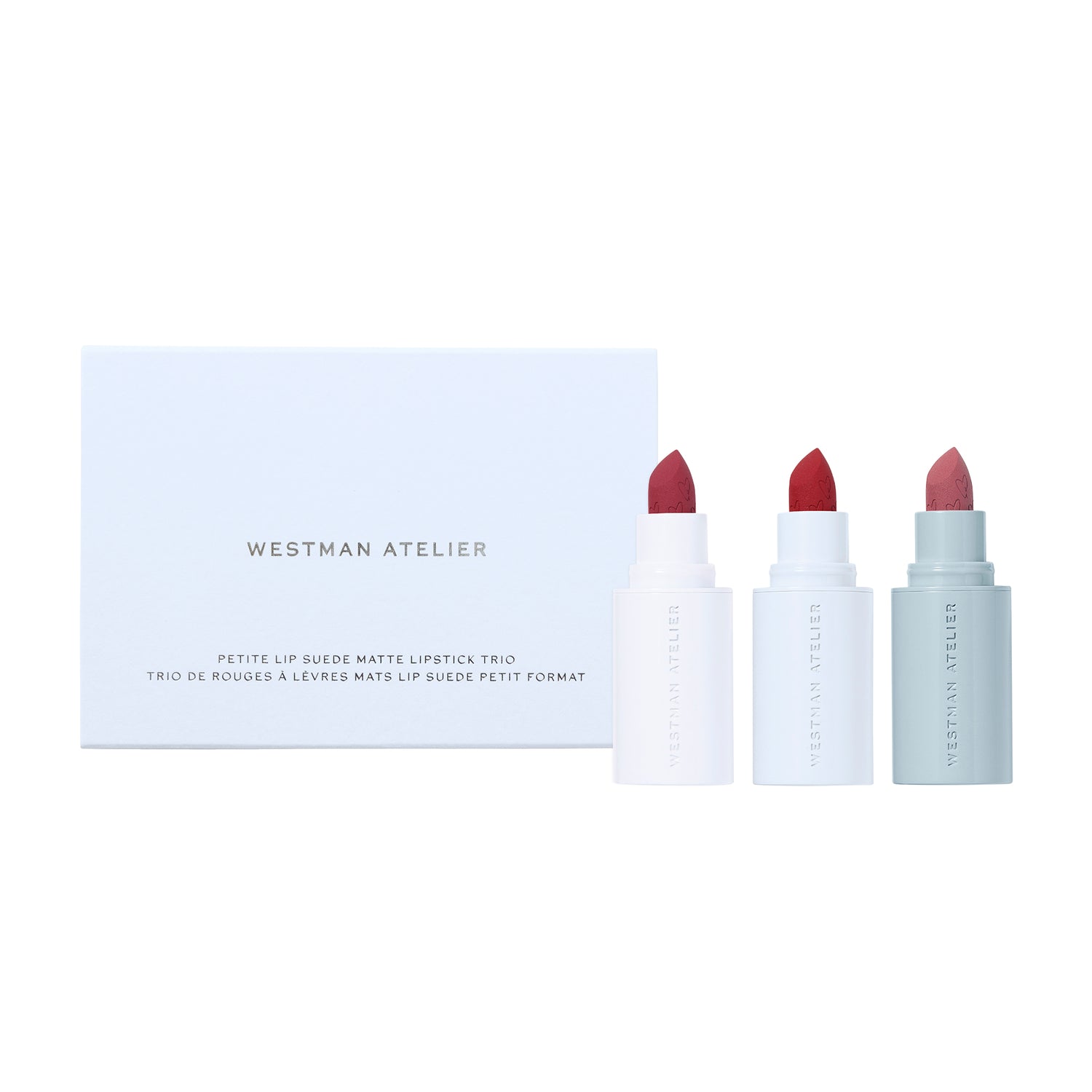 Holiday 2025 Petite Lip Suede Matte Lipstick Trio