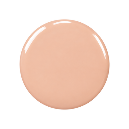 Shop Rescue Spa plant-based nail polish in a glossy, light peach nude shade with a smooth, high-shine finish.