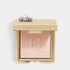 Shop Rescue Spa Cheek Light powder highlighter in Petale, a sheer pink shade with silver sheen in a gold compact.