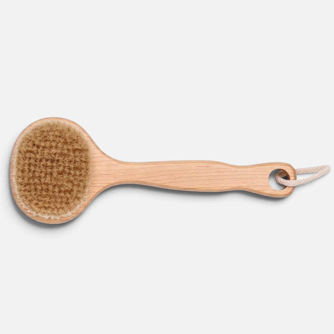 Shop Rescue Spa 10-inch cedar bath brush with natural boar bristles for body exfoliation and circulation