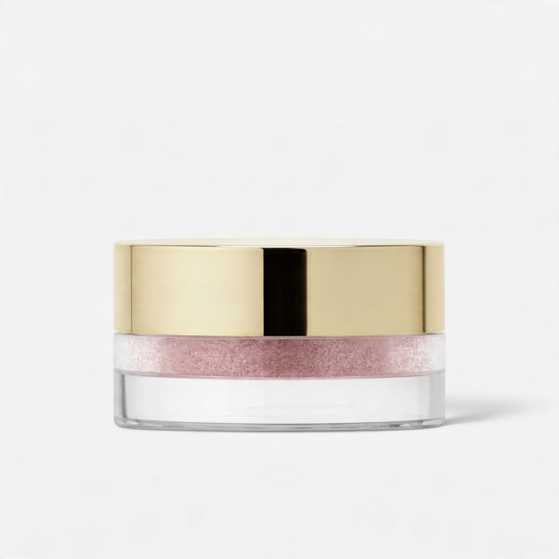 Shop Rescue Spa Eye Frost in Rosé, a shimmering pink cream eyeshadow in a glass jar with a gold lid.