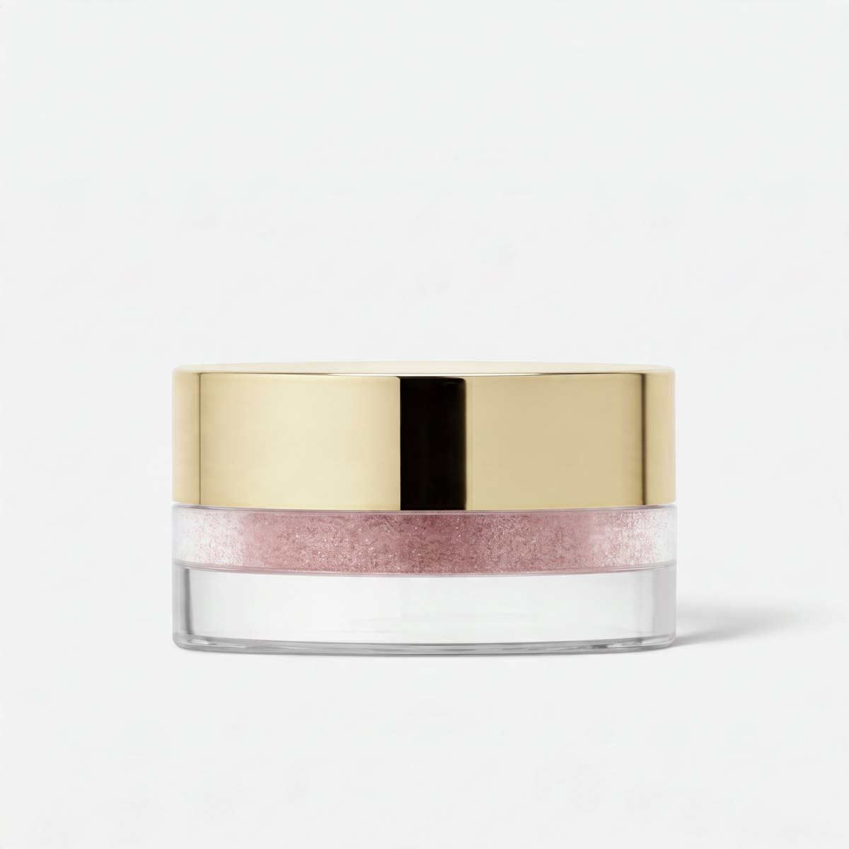 Shop Rescue Spa Eye Frost in Rosé, a shimmering pink cream eyeshadow in a glass jar with a gold lid.