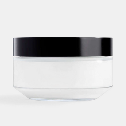 Shop Rescue Spa Rich Soothing Body Balm in a 200ml glass jar with a black lid, featuring a nourishing rose oil formula.