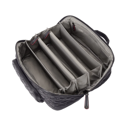 Large Accordion Cosmetic - Black