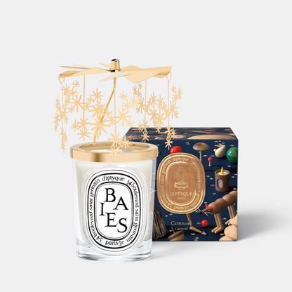 Holiday Carousel For Classic Candle