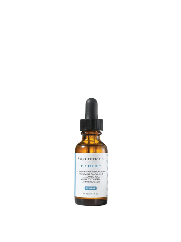 Skinceuticals C E Ferulic skincare serum bottle on a white background