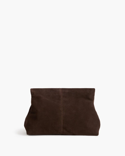 Clay Clutch Suede