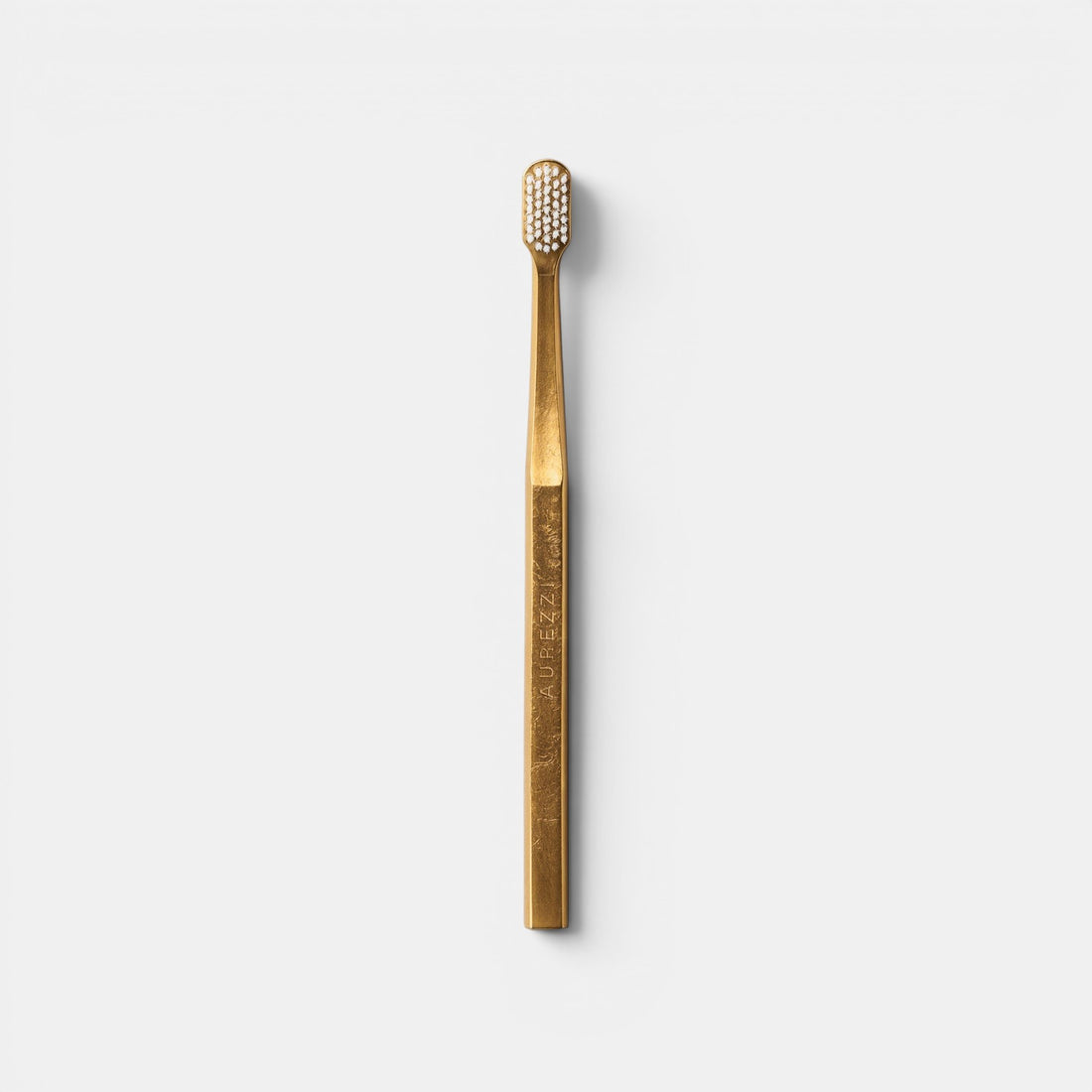 24K Gold Plated Bristles Toothbrush