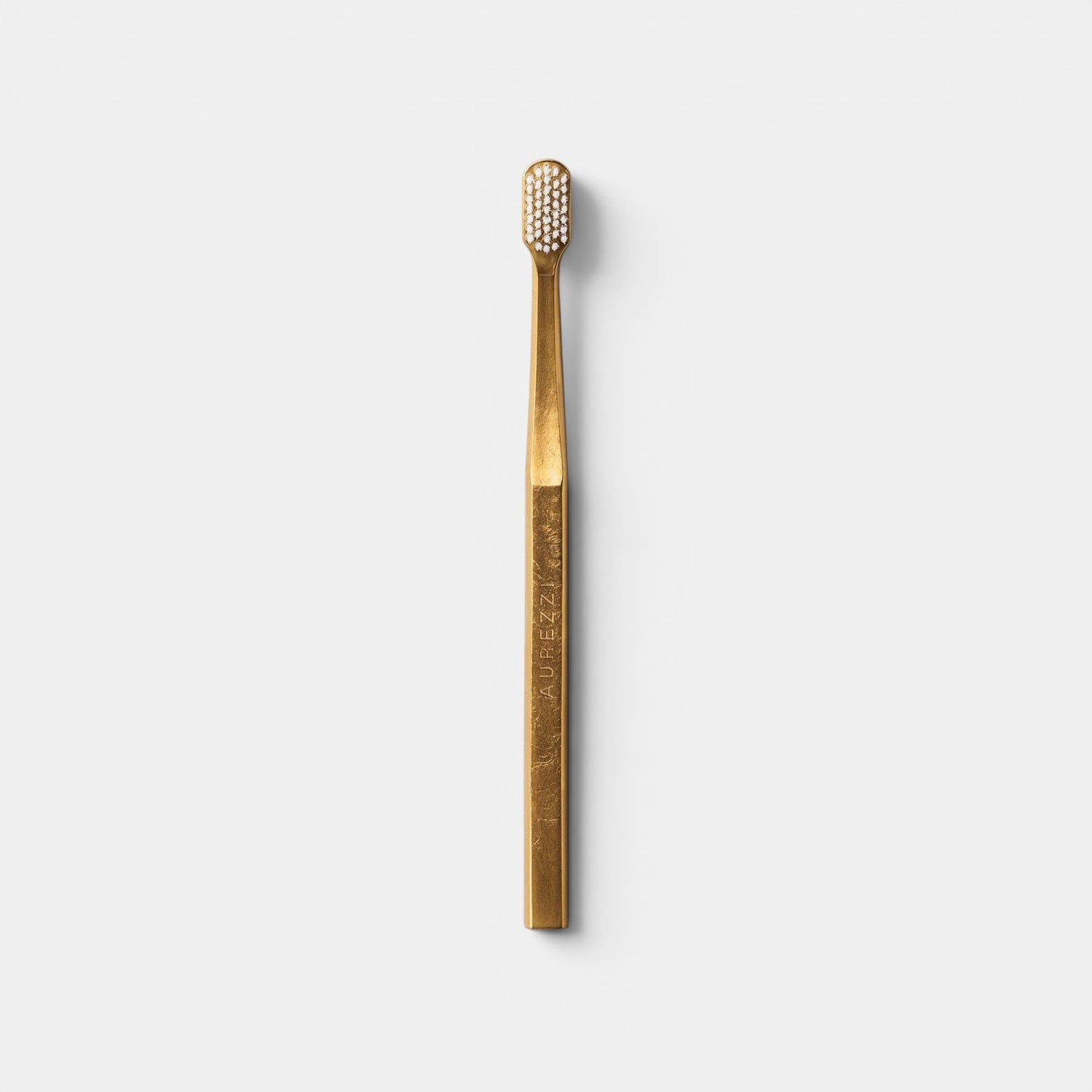 24K Gold Plated Bristles Toothbrush