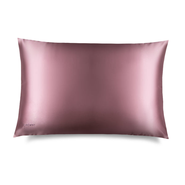 Damask Rose Queen-Sized Silk Pillowcase