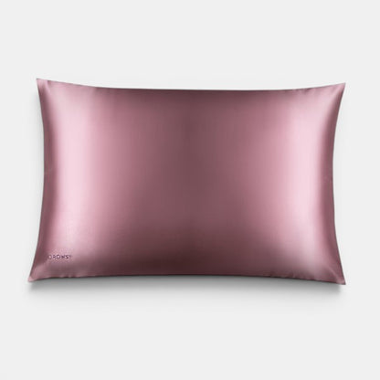 Damask Rose Queen-Sized Silk Pillowcase