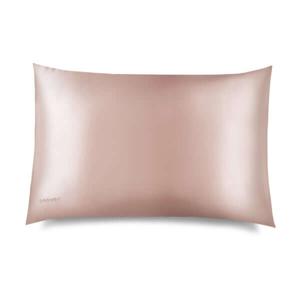 Sunset Pink Queen-Sized Silk Pillowcase