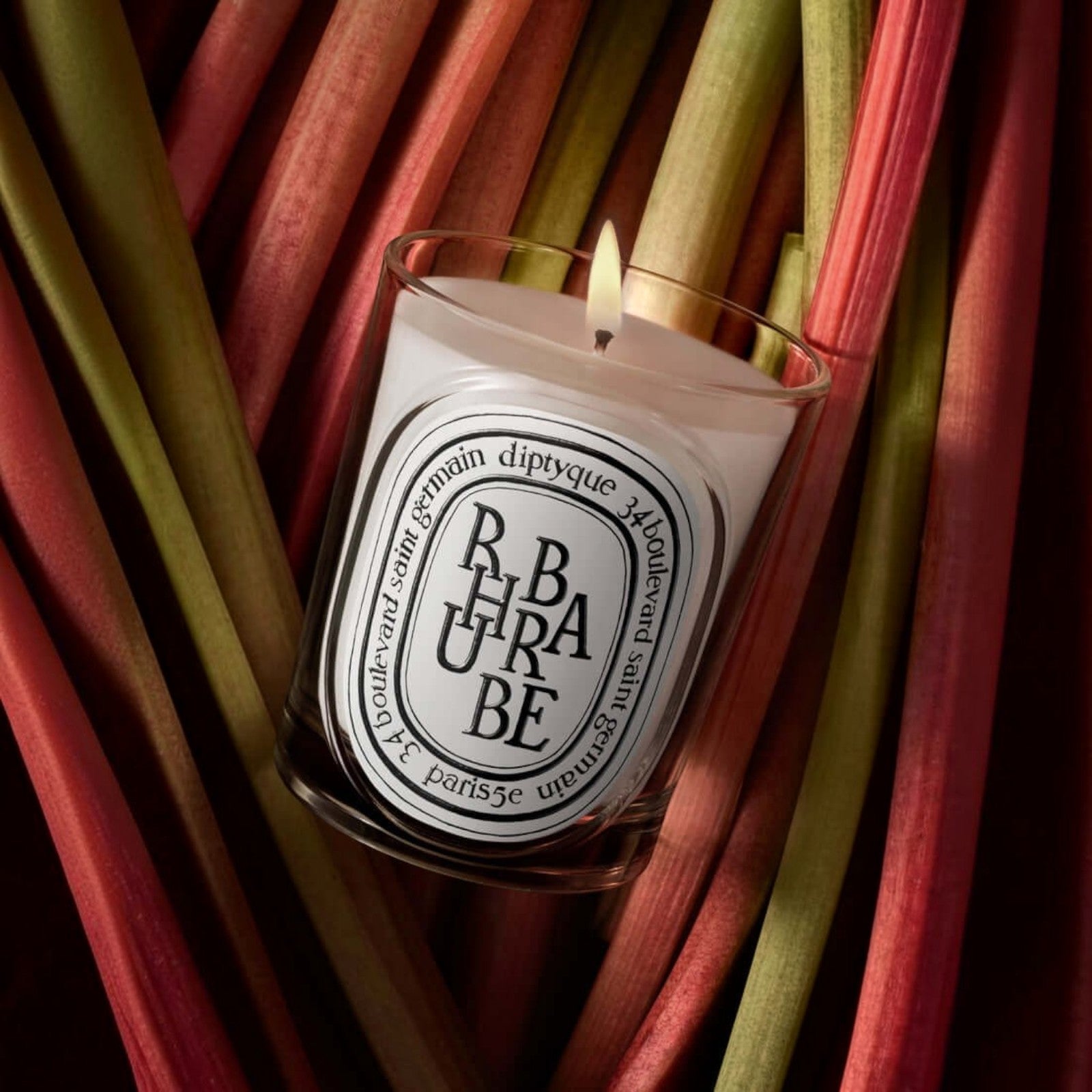 Rhubarbe Candle- New Vessel