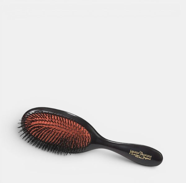 Mason Pearson Handy Bristle ダークルビー Mason Pearson Handy Hairbrush, Mixed Bristle & Nylon, Boar Tufts