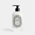 Shop Rescue Spa Comforting Hydrating Body Milk in a clear bottle with a black pump dispenser and elegant label.