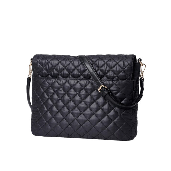 Large Crosby Lock Crossbody - Black