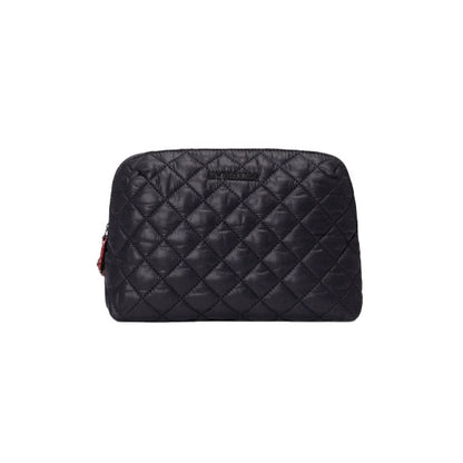Medium Double Zip Cosmetic - Black