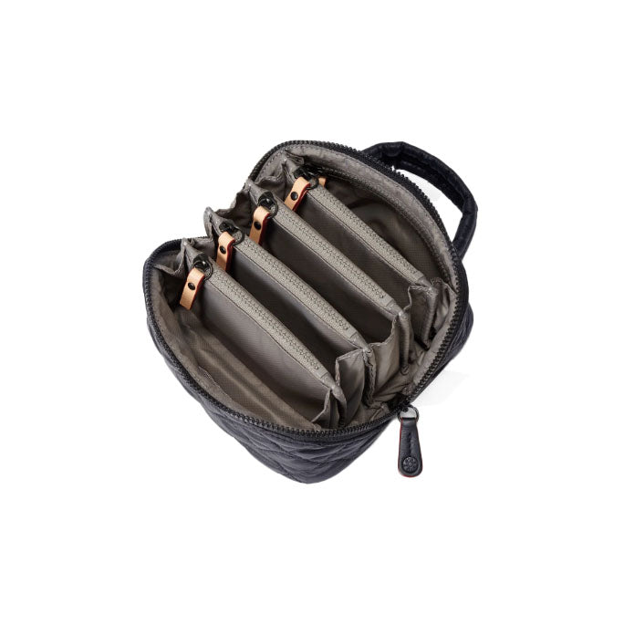 Mini Accordion Jewelry Case - Black
