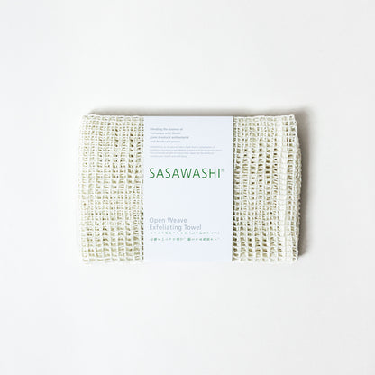 Sasawashi Open Weave Exfoliating Towel