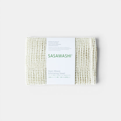 Sasawashi Open Weave Exfoliating Towel