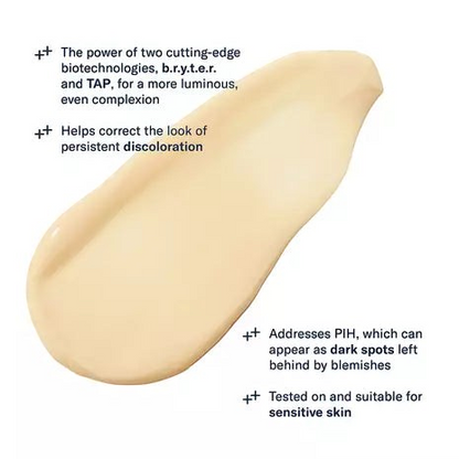 Shop Rescue Spa Even Intensive Skin Tone Correcting Serum swatch showing a smooth, lightweight cream texture